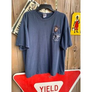 Vintage 2000 Looney Tunes Tasmanian Devil Bowling Embroidered cotton tee XXL